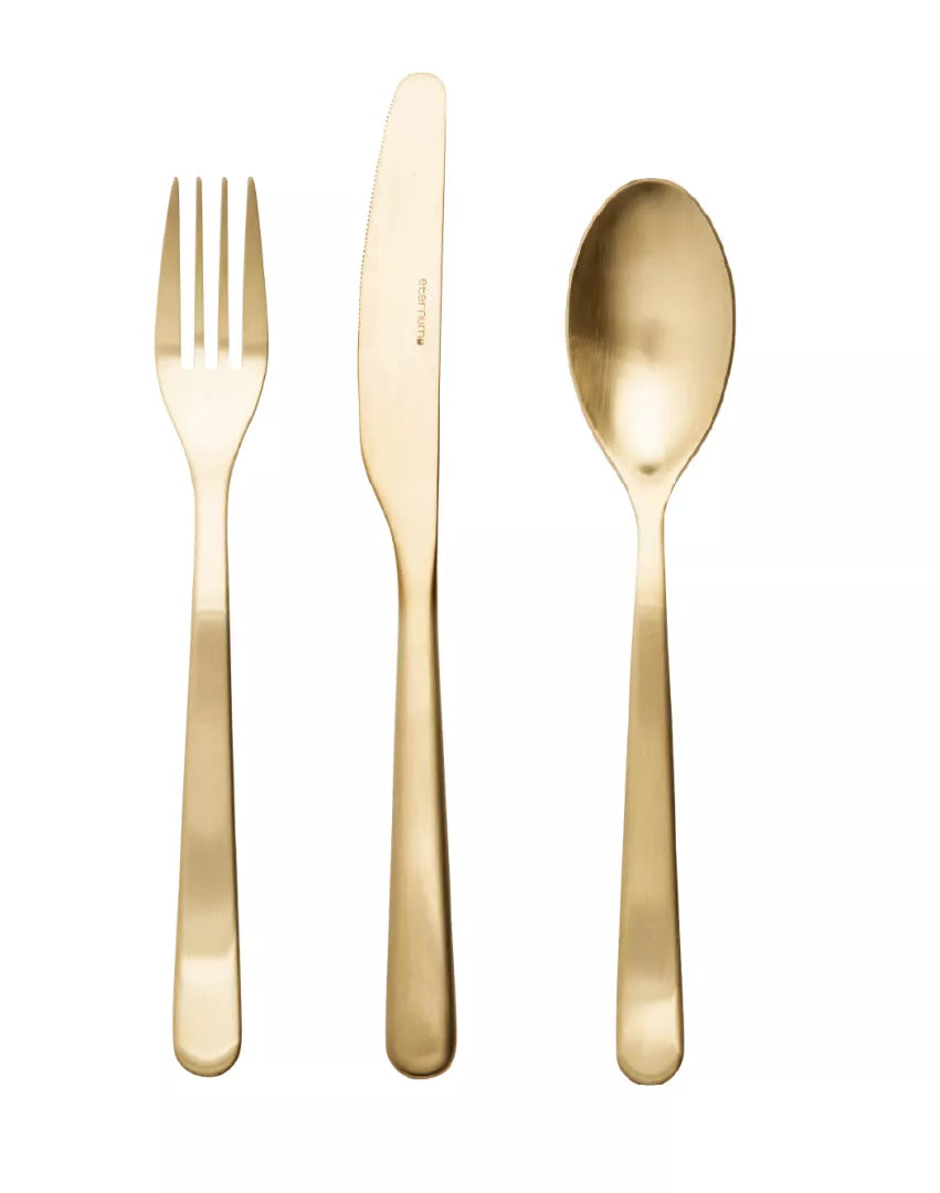 Eternum Soft Champagne Mat bestek 18/10 RVS