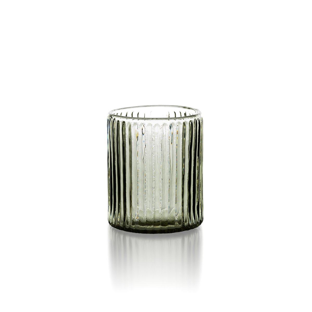 De Geribbelde Tumbler Houtskool